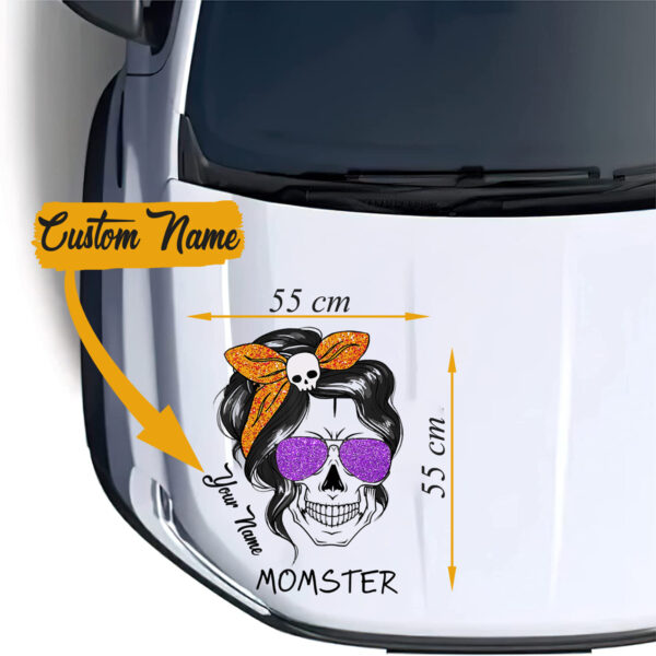 Custom Momster Car Decals - Image 2