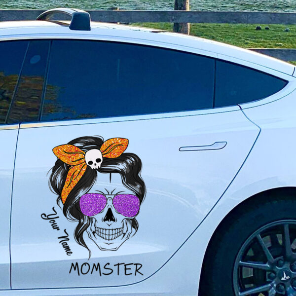 Custom Momster Car Decals