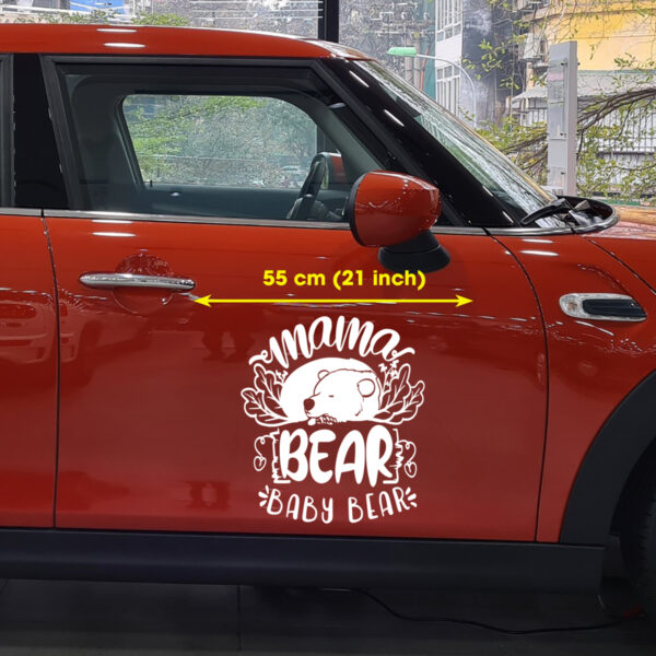 Mama Bear Baby Bear Best Vinyl For Car Side Decals