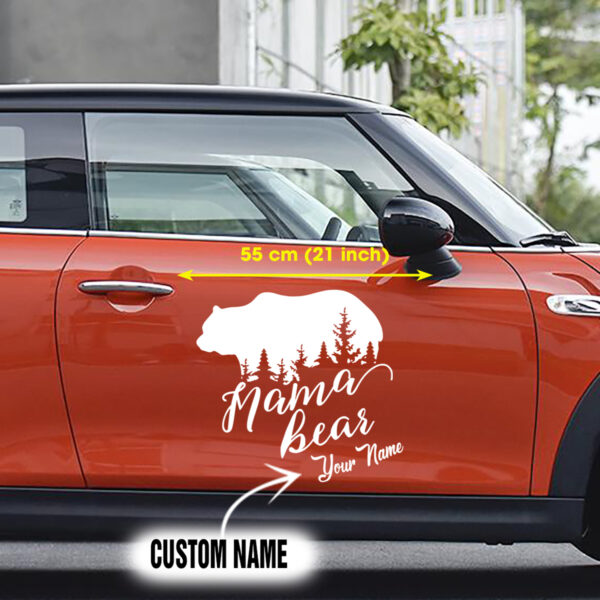 Mama Bear Forest Mom Car’s Side And Window Stickers - Image 2