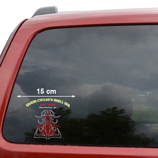 Vintage Speed Shop Pinstripe Stickers - Image 3