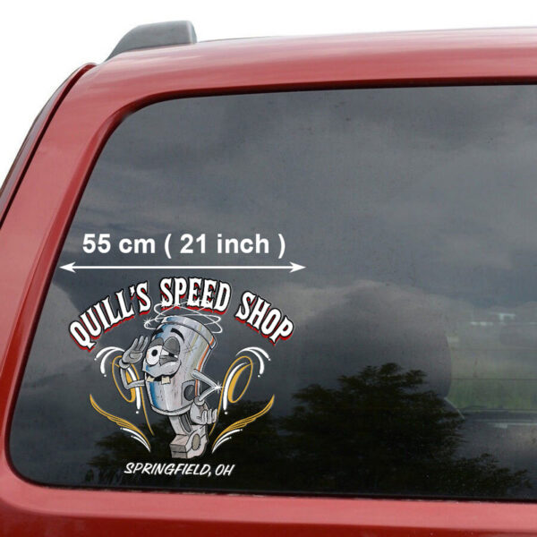 Piston Pinstripe Kustom Kulture Vinyl Decals For Lowrider, Truck, Hot Rod Car - Large Vinyl Sticker - Image 3